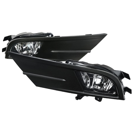 Spec-D Tuning Volkswagon Sagitar Fog Lights With Clear Lens 11-14 LF-JET15COEM-HZ